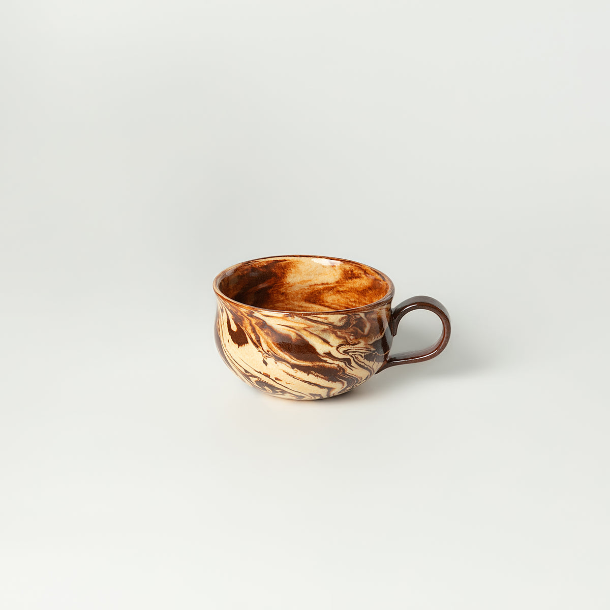 Nerikomi Handcrafted Ceramic Latte Bowl Mug | 270ml