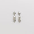 Curated Chunky Oval Drop Earrings