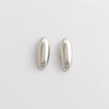 Curated Chunky Domed Oval Stud Earrings