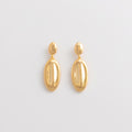 Curated Chunky Oval Drop Earrings