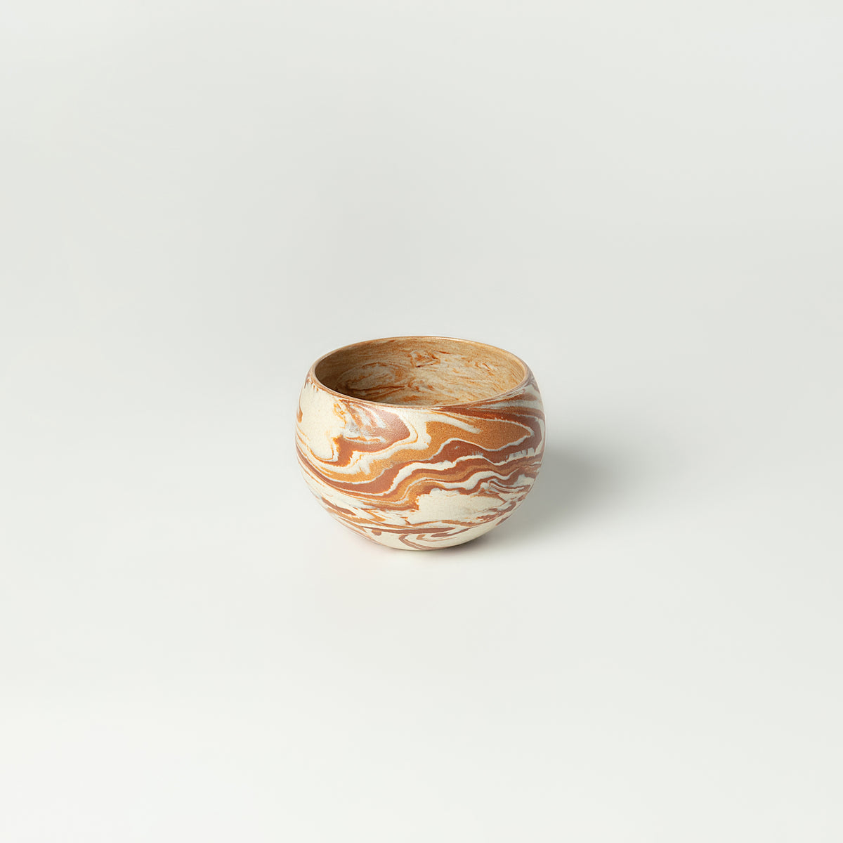 Nerikomi Handcrafted Ceramic Globe Cup | 270ml