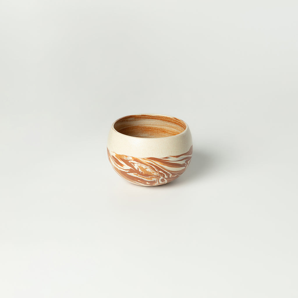 Nerikomi Handcrafted Ceramic Globe Cup | 270ml