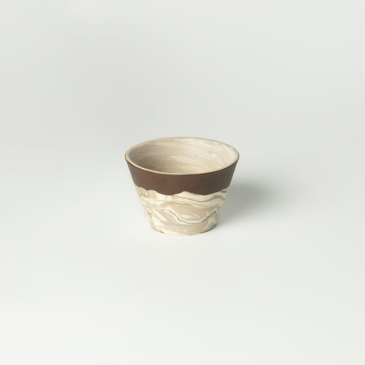 Nerikomi Handcrafted Ceramic Bowl Cup | 250ml