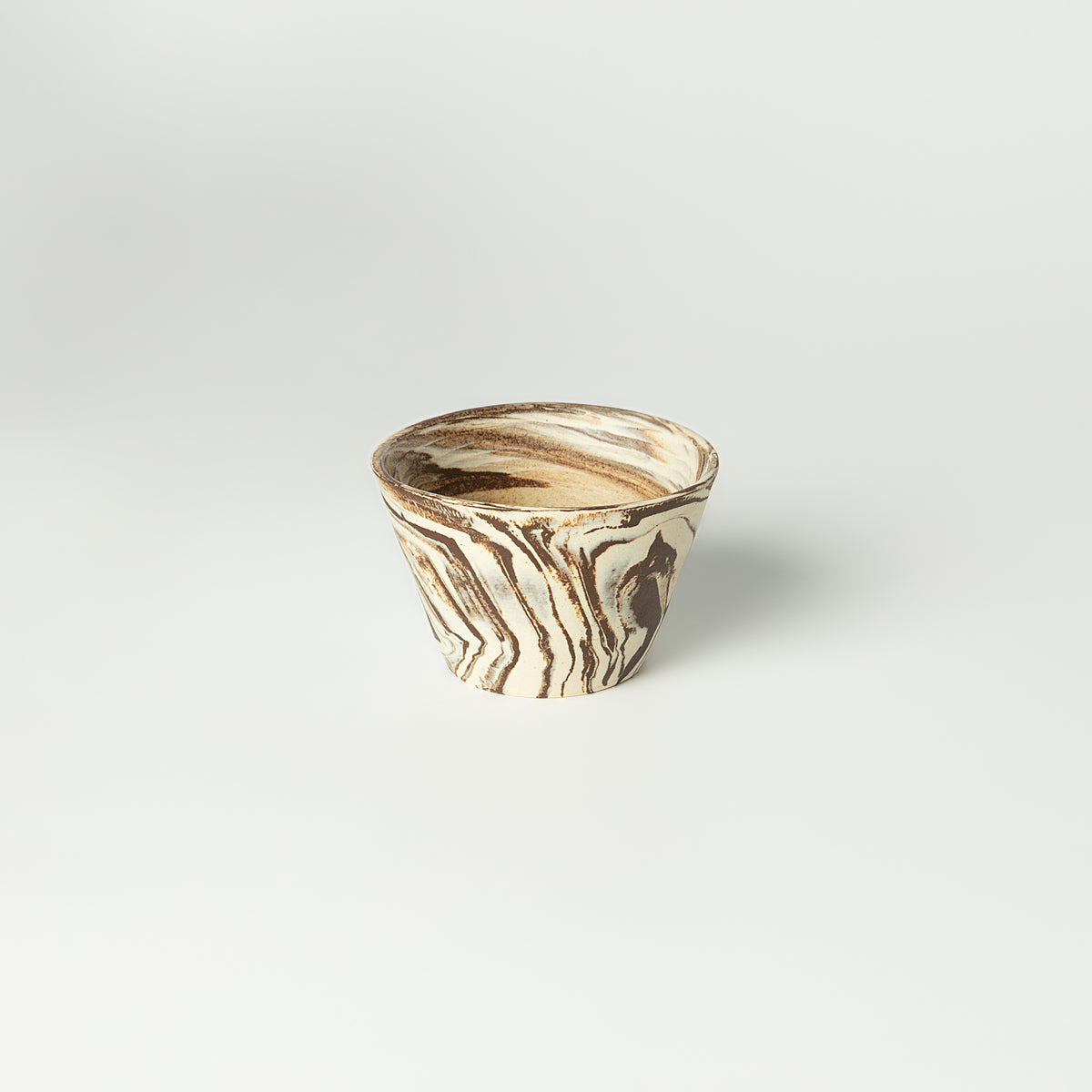 Nerikomi Handcrafted Ceramic Bowl Cup | 250ml