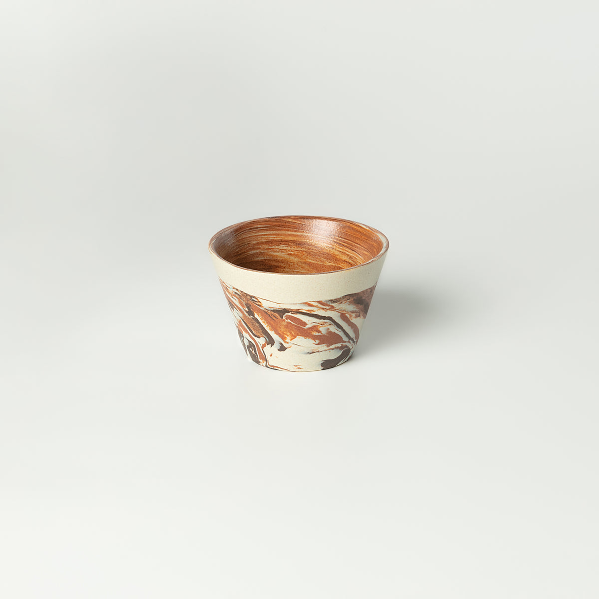 Nerikomi Handcrafted Ceramic Bowl Cup | 250ml