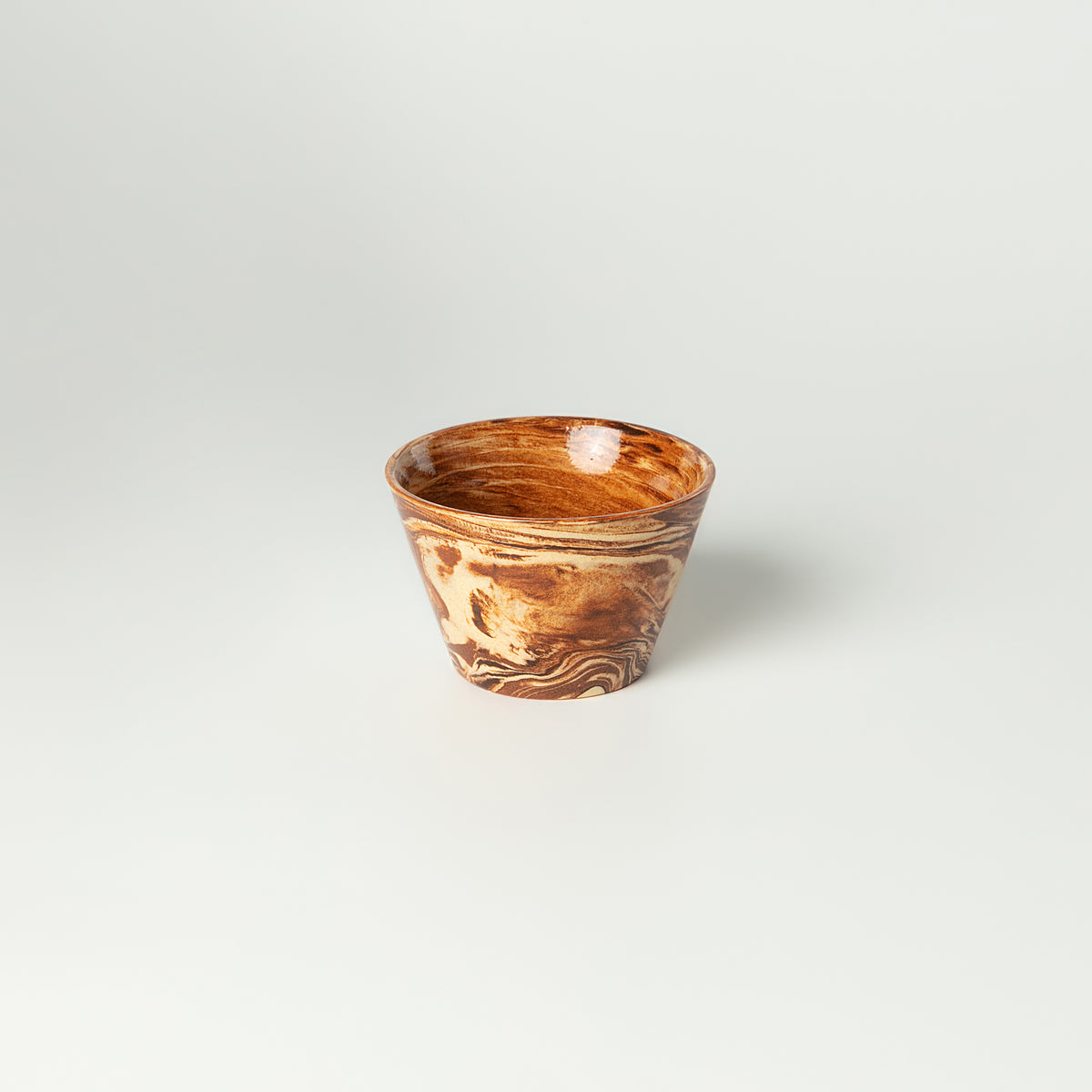 Nerikomi Handcrafted Ceramic Bowl Cup | 250ml