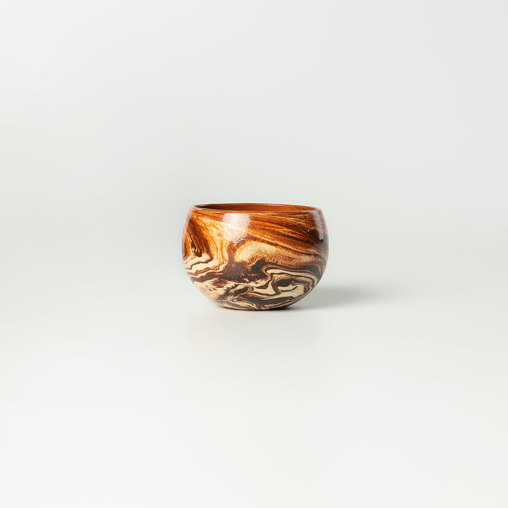 Nerikomi Handcrafted Ceramic Globe Cup | 270ml