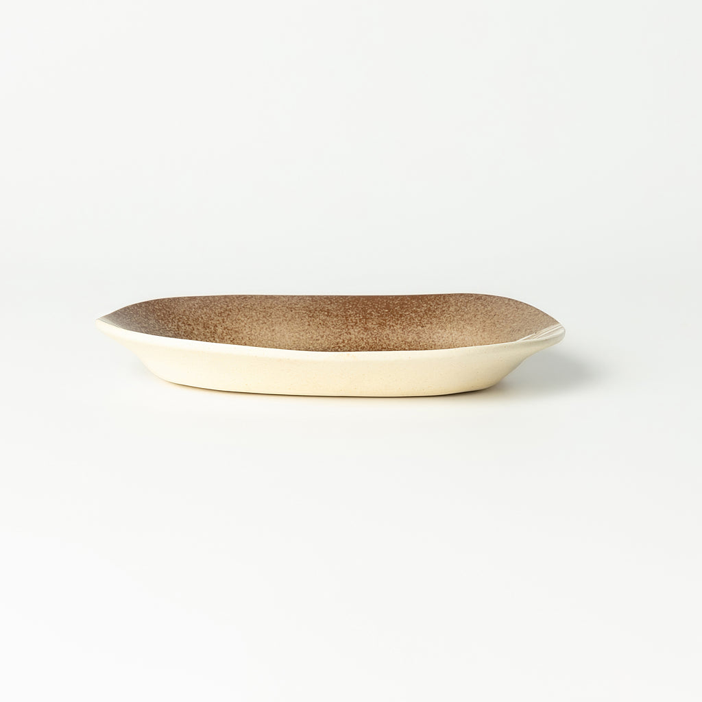 Handcrafted Ceramic Dinner Plate – Nerikomi Stoneware