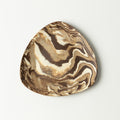 Handcrafted Nerikomi Ceramic Oval Tray – Marbled Stoneware