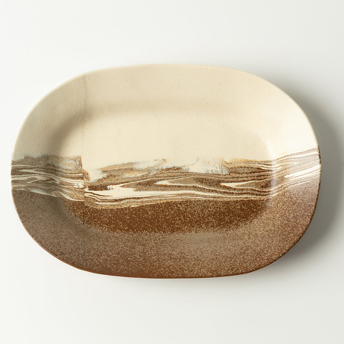 Handcrafted Ceramic Dinner Plate – Nerikomi Stoneware