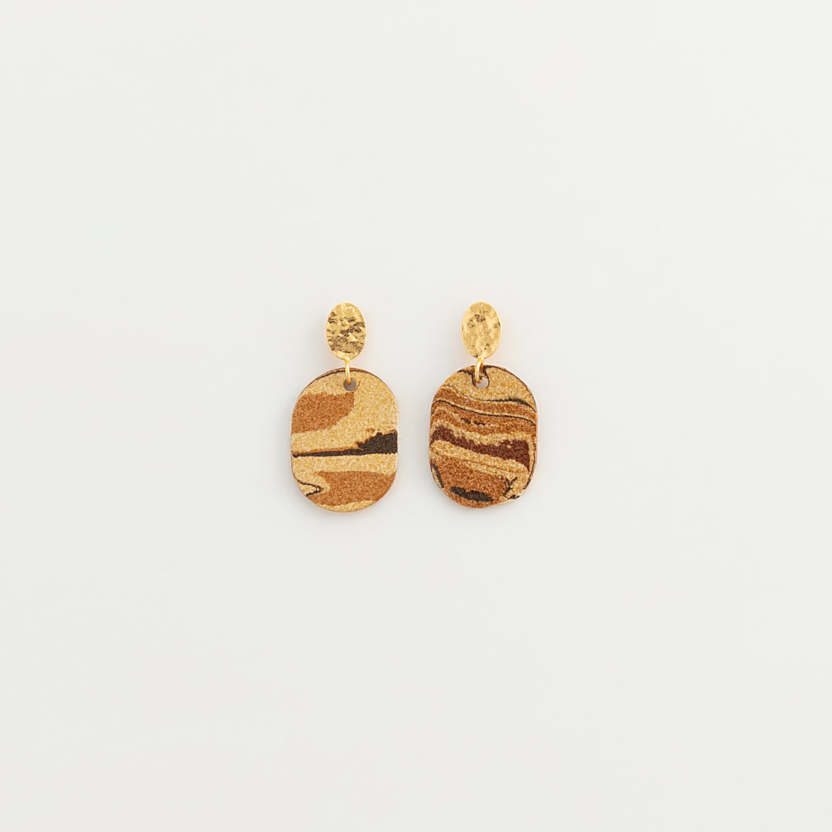 Nerikomi Porcelain Drop Earrings | Island