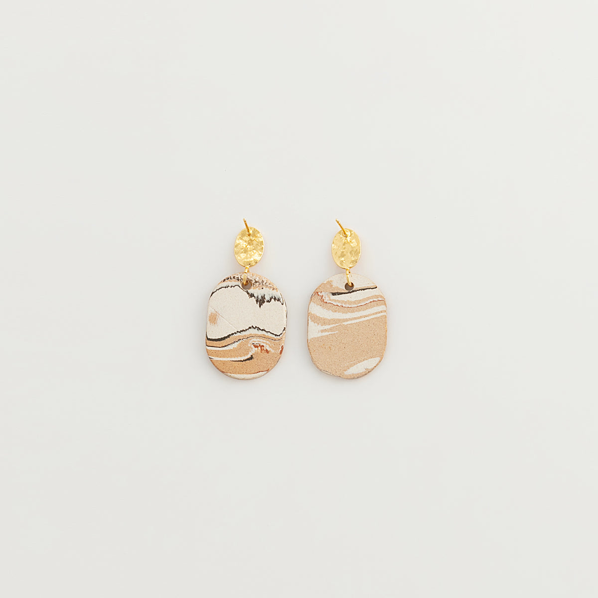 Nerikomi Porcelain Drop Earrings | Island