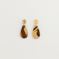 Nerikomi Porcelain Teardrop Drop Earrings | Crocodile Tears