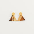 Nerikomi Porcelain Drop Earrings | The Pyramid