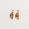 Nerikomi Porcelain Drop Earrings | Half Jupiter
