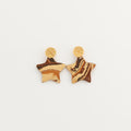 Nerikomi Porcelain Star Drop Earrings | Sandy Star Fish