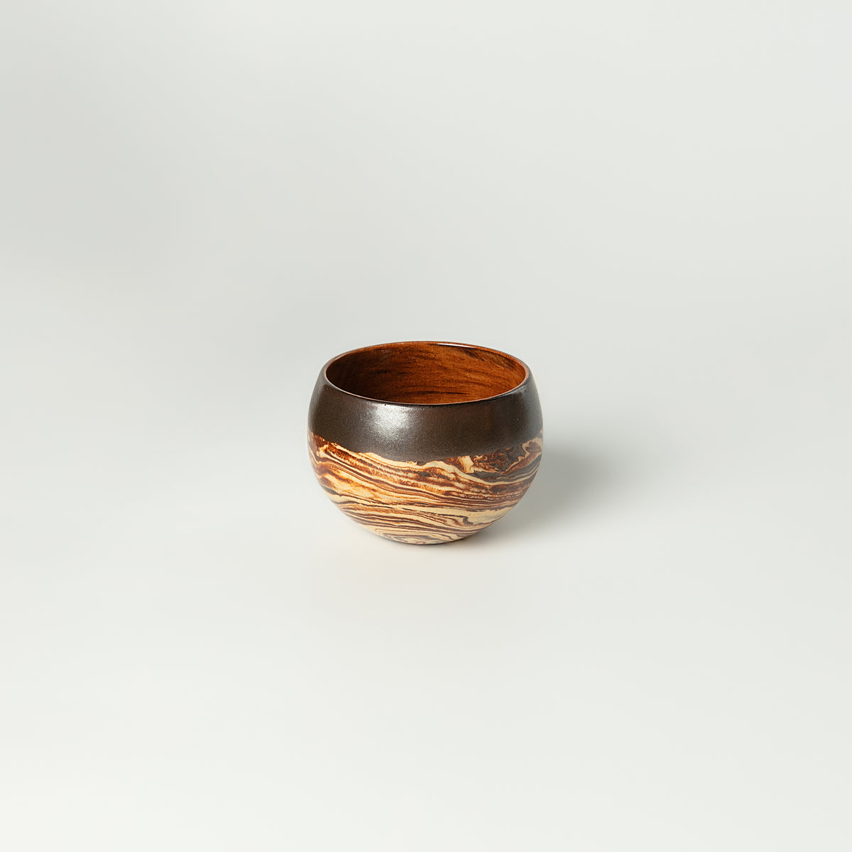 Nerikomi Handcrafted Ceramic Globe Cup | 270ml