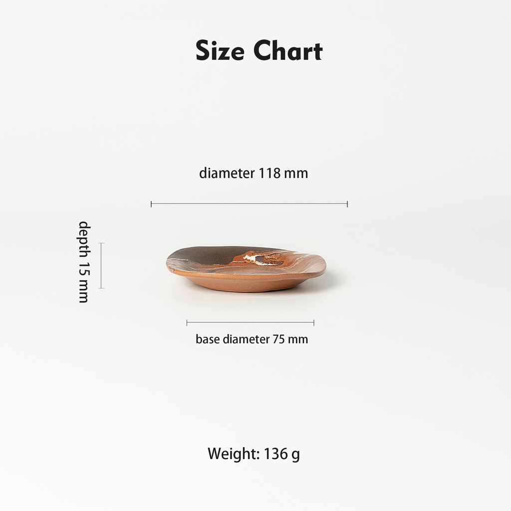 Handcrafted Nerikomi Ceramic Small Dish – Marbled Stoneware