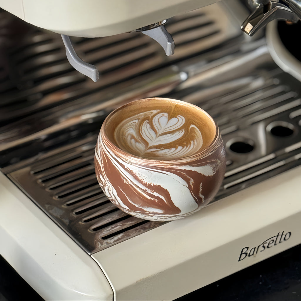 Nerikomi Handcrafted Ceramic Globe Cup | 270ml