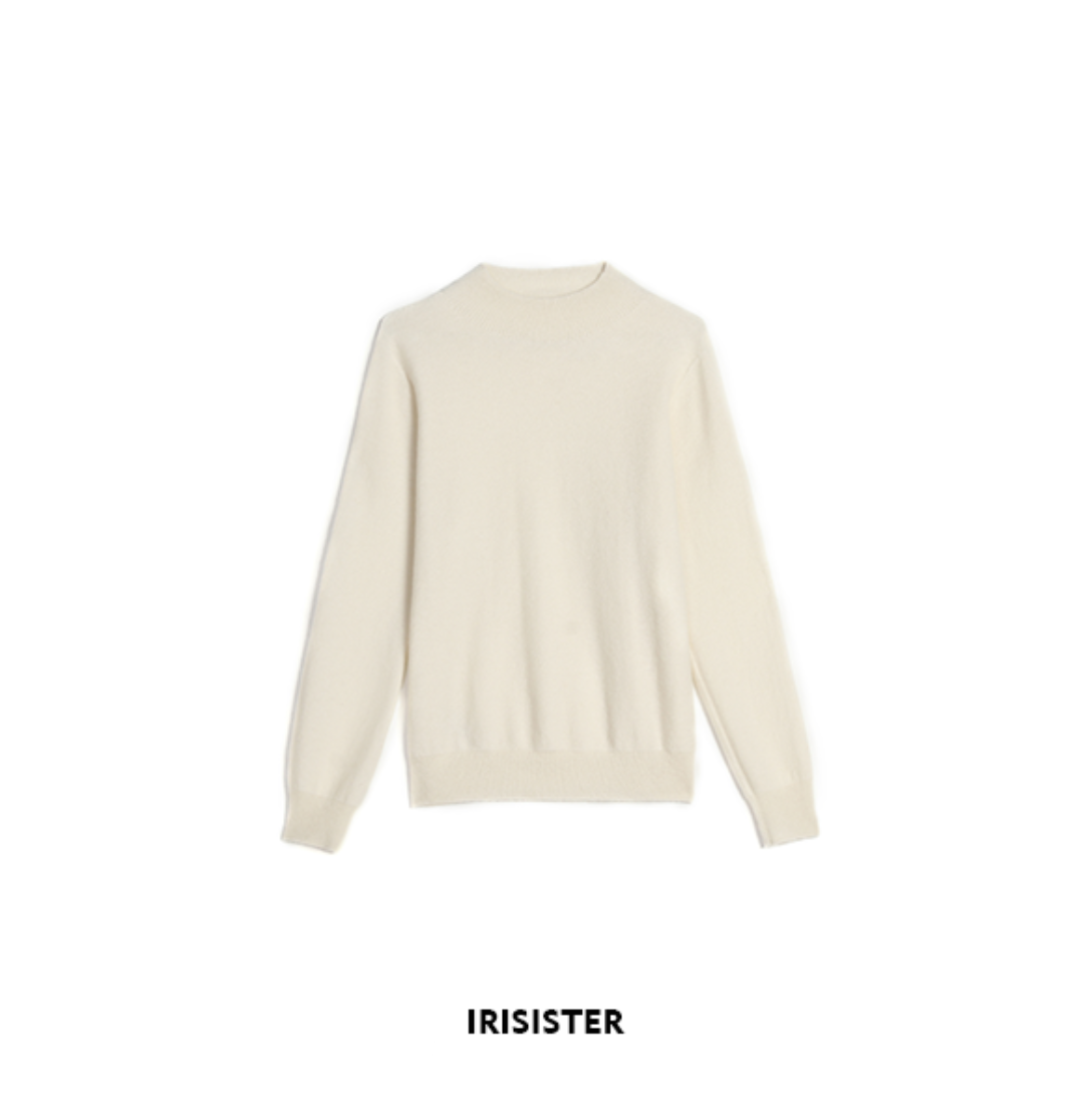 Irisister Pure Wool Sweater (100% Wool) -- Smooth and Luxurious