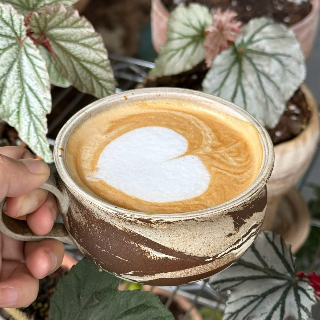 Nerikomi Handcrafted Ceramic Latte Bowl Mug | 270ml