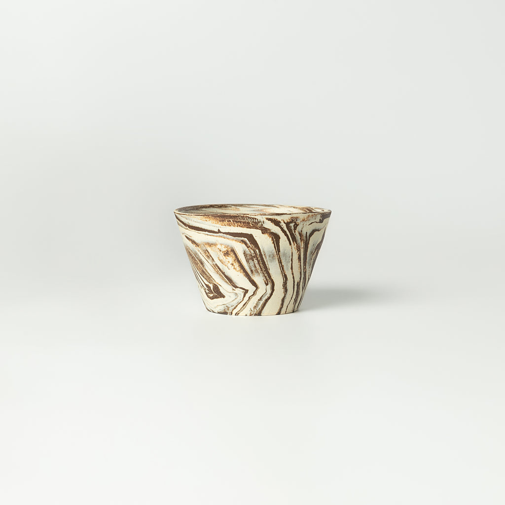 Nerikomi Handcrafted Ceramic Bowl Cup | 250ml